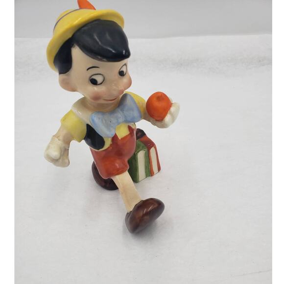 Goebel Pinocchio Germany Walt Disney Character Figurine Walking w/Apple - Picture 6 of 16